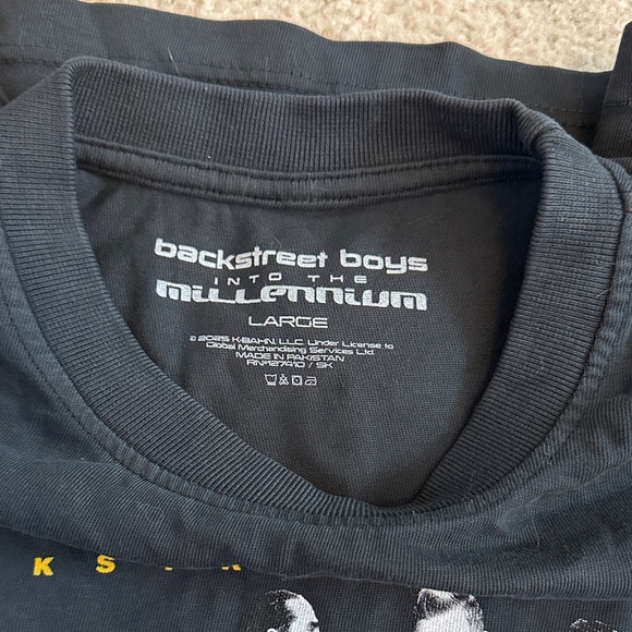 Backstreet Boys Sphere Into The Millennium Residency T-Shirt size large - Picture 5 of 5